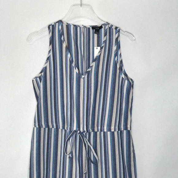 Drew Sleeveless Striped Jumpsuit Size Small NEW - Picture 3 of 9